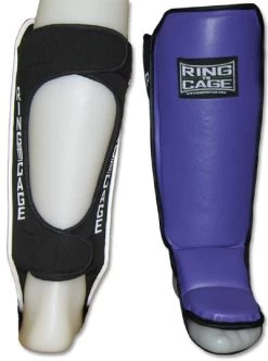 Womens Hook&Loop MMA Shin Instep - Open Back
