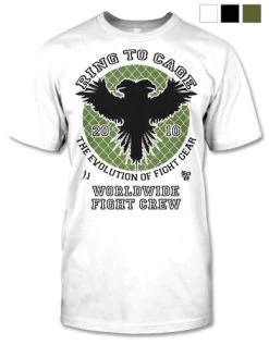 Ring To Cage Tee - Worldwide Fight Crew