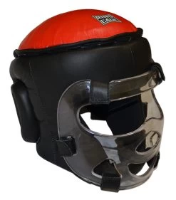 YOUTH Safety Shield Training Headgear, With Removable Plexiglass Mask