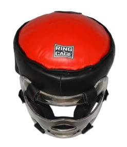 YOUTH Safety Shield Training Headgear, With Removable Plexiglass Mask -Boxing Shop 70 55566.1501972244.1280.1280