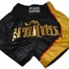 Muay Thai Shorts - Black/Gold. -Boxing Shop DSC 2606 82453.1501942916.1280.1280