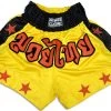 Muay Thai Shorts-Yellow/Stars -Boxing Shop DSC 7817 94682.1398734012.1280.1280