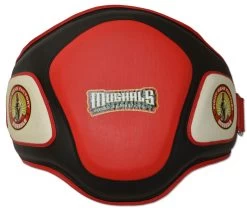MUGHALS MMA Muay Thai Belly Pad - Hook N Loop Or Buckle -Boxing Shop MFG 42BR 4 29313.1638040867.1280.1280