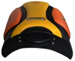 GelTech Muay Thai Low/Leg Kick Pad - Curved -Boxing Shop MFG40B 6 26589.1576831653.1280.1280