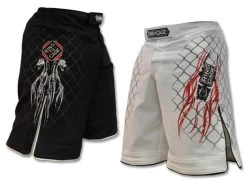 Elite Fight Shorts - White -Boxing Shop RC26SB RC26SBW 76762.1372723559.1280.1280