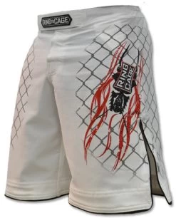 Elite Fight Shorts - White