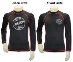 CUSTOM Grappling Long Sleeve Rash Guard -Boxing Shop RC28N 22 logo 78979.1603382365.1280.1280