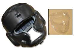Safety Sheild Training Headgear, With Removeable Plexiglass Mask -Boxing Shop RC51B 2 49173.1379175154.1280.1280