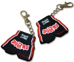 Mini Muay Thai Short Keychain - Rubber