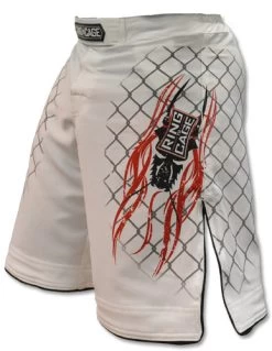 Elite Fight Shorts - White -Boxing Shop Side 80737.1372723560.1280.1280