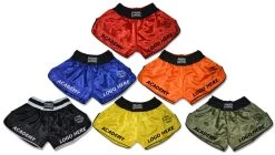 CUSTOM Retro Muay Thai Shorts - 6 Colors