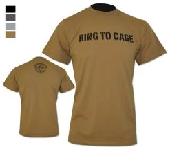 Ring To Cage - Wordmark Tee