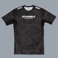 SCRAMBLE TACTIC RASHGUARD – BLACK