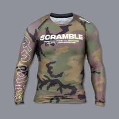 SCRAMBLE BASE RASHGUARD – WL CAMO