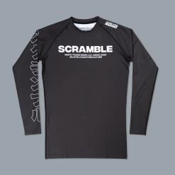 SCRAMBLE BASE RASHGUARD – BLACK