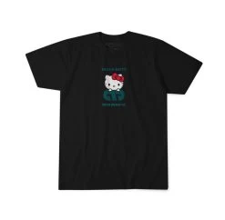 HELLO KITTY X MOYA ALOHA BLACK TEE
