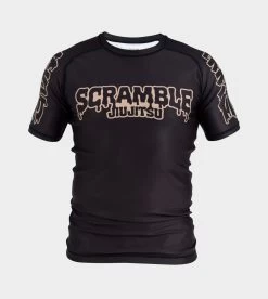 SCRAMBLE DRIP LOGO RASHGUARD