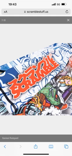 SCRAMBLE KAMINARI RASHGUARD -Boxing Shop s335907598948138341 p1518 i3 w1284