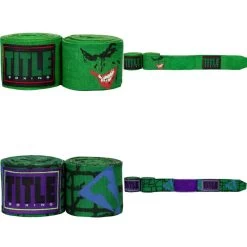 TITLE Boxing Print Hand Wraps 180" "HERO"