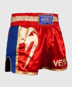 VENUM Giant Muay Thai Shorts -Red/Gold