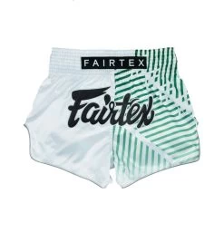 Fairtex BS1923 Muay Thai Shorts Racer White