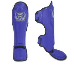 TOP KING Shin Guards "Pro" GENUINE LEATHER