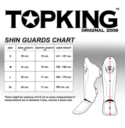 TOP KING BOXING Shin Guard Super Snake -Boxing Shop s335907598948138341 p1725 i9 w876