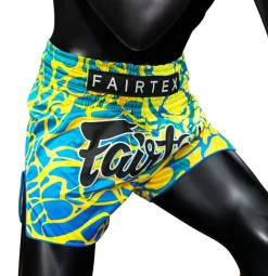 Fairtex Muay Thai Shorts - BS1927 Magma 'Green' -Boxing Shop s335907598948138341 p1758 i3 w836