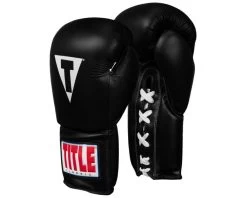TITLE Classic Leather Lace Training Gloves 2.0