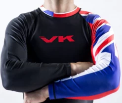 VANDAL KIMONOS HISTATE HAWAIIAN FLAG RASHGUARD