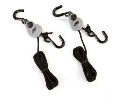 TITLE Adjustable Double End Bag Tie Downs - 1/8" (Pair)