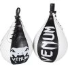VENUM SPEED BAG - SKINTEX LEATHER - BLACK/ICE -Boxing Shop s335907598948138341 p727 i2 w900