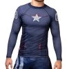 HAYABUSA 'Captain America' Long Sleeve Rash Guard -Boxing Shop s335907598948138341 p744 i1 w892